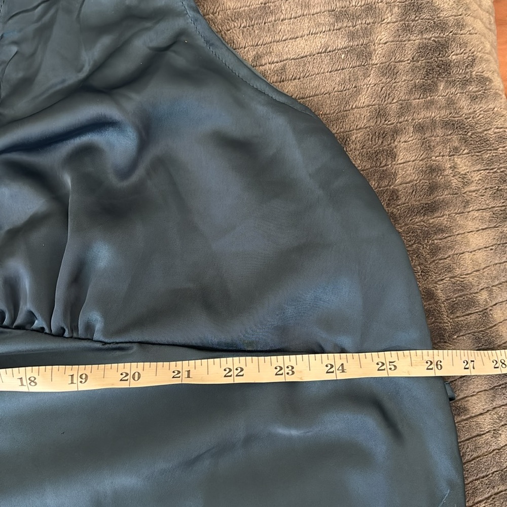 Princess Polly ATHENIA MINI DRESS NAVY Plus Size 20 - Picture 14 of 15